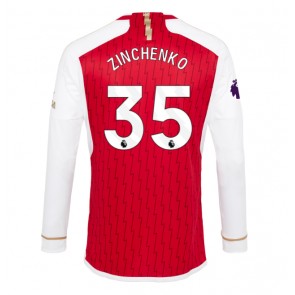 Arsenal Oleksandr Zinchenko #35 Domaci Dres 2023-24 Dugim Rukavima
